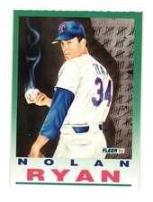 1992 Fleer #710 Nolan Ryan Texas Rangers