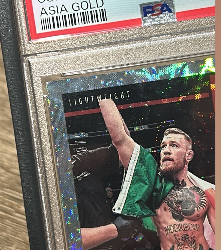 2021 Chronicles UFC PSA 9 Conor McGregor Asia Gold /8 🇮🇪  view 3