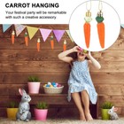 12 Pcs Toy Carrot Easter Tree Decorations and Ornaments Small Carrots