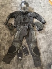 Motorradjacke und Motorradhose Probiker   Gr�...