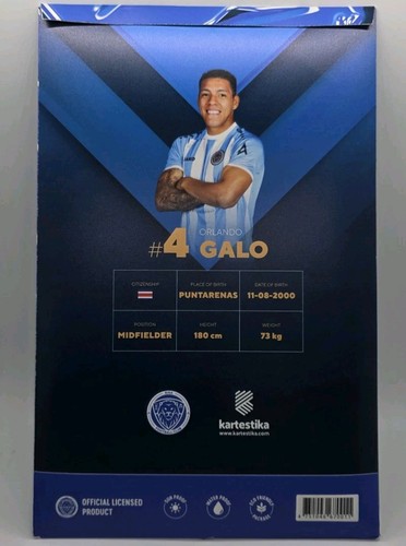Kartestika Orlando Galo Riga FC FIFA Ultimate Team FUT Plastikkarte Costa Rica - Bild 4 von 4