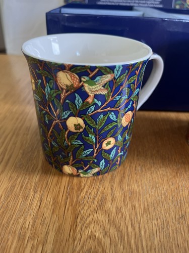 Leonardo Collection Fine China Mugs - Set of 4 William Morris - Birds Collection - Picture 6 of 8