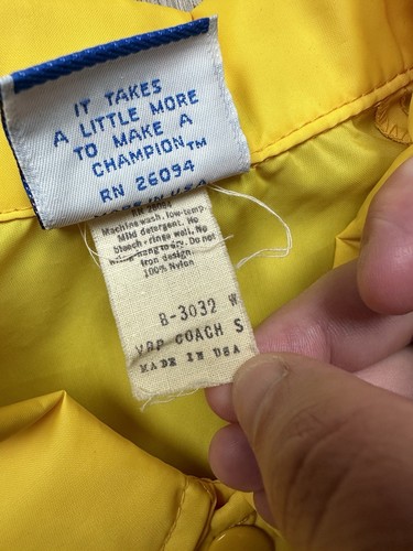 All American Junior Jersey Show Kids Vintage Champion Windbreaker Jacket Large - Picture 6 of 9
