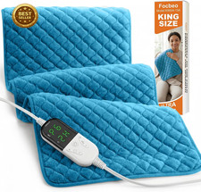 Extra Large Heating Pad for Back Pain 32"X24" King Size XL Heat Pad