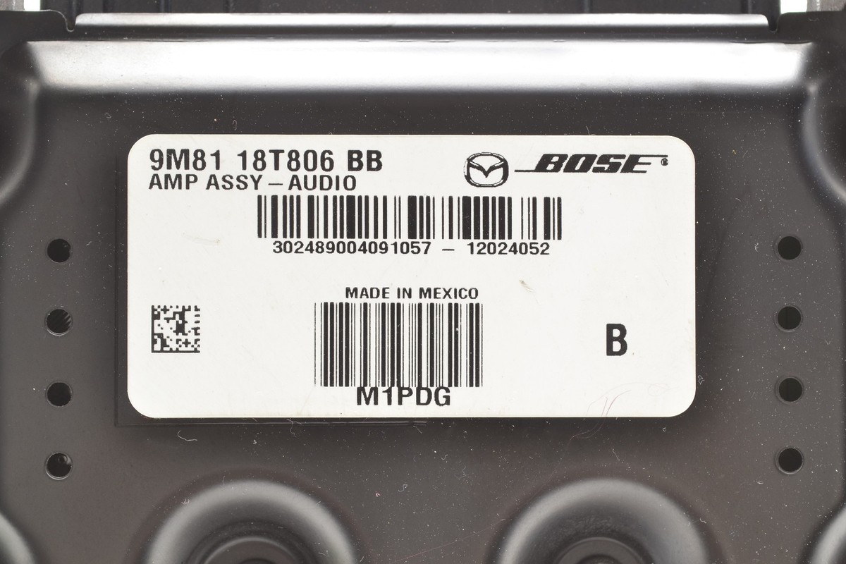 2009-2013 MAZDA 6 MAZDA6 BOSE RADIO STEREO AUDIO AMPLIFIER AMP