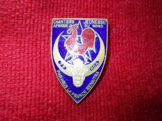 CAVALERIE 1940 7 ème RCA CHANTIERS de JEUNESSE