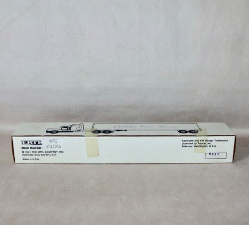 Ertl ~ Stoltzfus Farm Service ~ 1991 Kenworth Cab Tractor Trailer #9753 1:64 - Picture 24 of 24