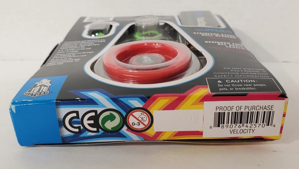YoYoFactory Velocity Yo-Yo - Adjustable Response! - Red *Brand New/Sealed* - Image 4 of 4