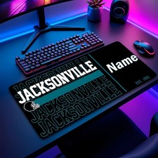40 90cmJacksonville football Themed mouse pad non-slip rubber desk mat custo
