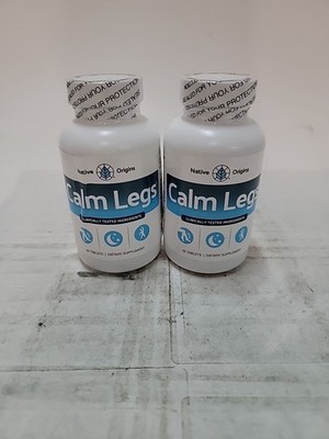 2x Native Origins Calm Legs 60ct Expires 09/2027 