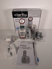 Clarity Professional (XLC3.4+) Plus - Loud Cordless Hearing Impaired White Phone