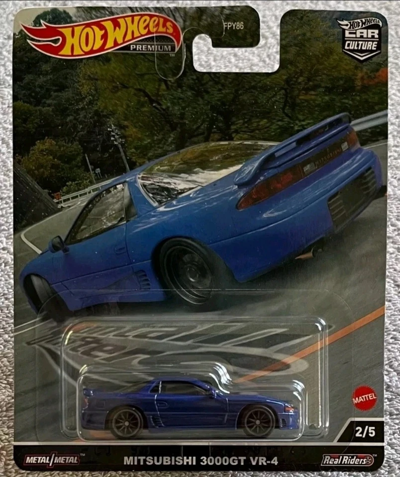 2022 Hot Wheels Premium Car Culture Mountain Drifters 5 Car Set - Image 3 of 4