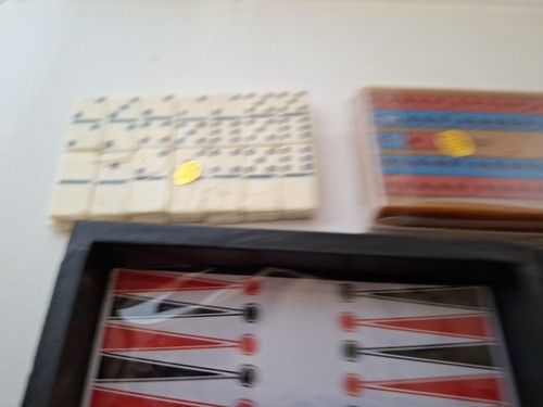 MINI SCACCHIERA MAGNETICA DA VIAGGIO DAMA CRIBBAGE DOMINO CARTE DA GIOCO NUOVE - Foto 10 di 14
