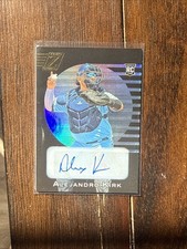 2021 Panini Chronicles Alejandro Kirk Auto Zenith Rookie RC #4