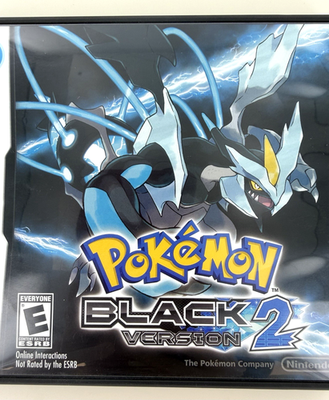 【新品　未開封】 ポケットモンスター ブラック2 NINTENDO DS Pokémon Black 2 Version Nintendo DS with Complete CIB Authentic
