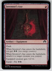 Inventor's Axe 126 Common Modern Horizons 3 Magic: The Gathering