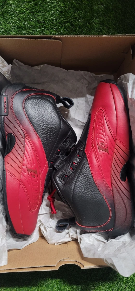 Reebok Answer 4 Black Flash Red for Sale | Authenticity Guaranteed