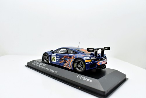 Modellino auto racing scala 1:43 Mc laren 12C GT3 minichamps modellismo statico - Foto 4 di 4