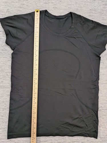 Lululemon Swiftly Tech Damen schwarz nahtlos Kurzarm sportlich Training T-Shirt - Bild 2 von 6