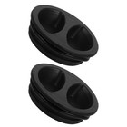 2 Pcs Round Base for Parasol Umbrella Patio Stand Insert