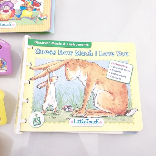 Leap Frog LOT Little Touch Guess Book Cartridge LeapPad Stella Animal Bear Bed - Picture 6 of 6