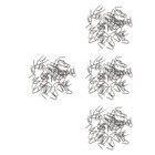  280 stücke Gras Rasen Rasen Peg U-förmigen Gartenarbeit Nagel Rasen Fixer