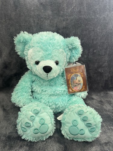 Disney World Hidden Mickey Pre- Duffy Plush Teddy Bear Teal Mint With Tag