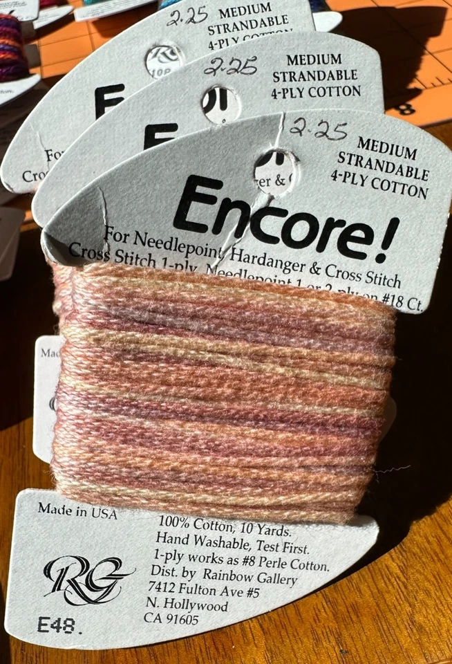 Encore! Rainbow Gallery Medium stradable 4 ply cotton assortment H - Image 2 of 3
