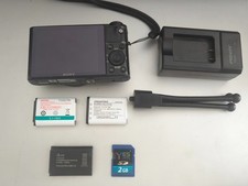 Sony RX100 M1 20.2 MP 3.6x Zoom Digital Camera with Battery & Charger tripod  📷