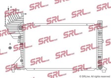 Wasserk&uuml;hler Motork&uuml;hlung f&uuml;r Mercedes Sprinter B901 2.2 2.3 2.7 2.9 00-06