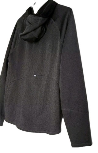 L.L. BEAN Softshelljacke Kapuze MISSES GR. L Reg Full Zip Taschen grau - Bild 2 von 14