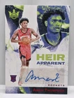 2023-24 Panini Court Kings Amen Thompson Heir Apparent Rookie Auto RC Ruby /99