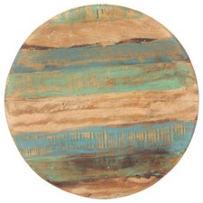 Round Dining Table 31.5 in - Industrial Style vidaXL