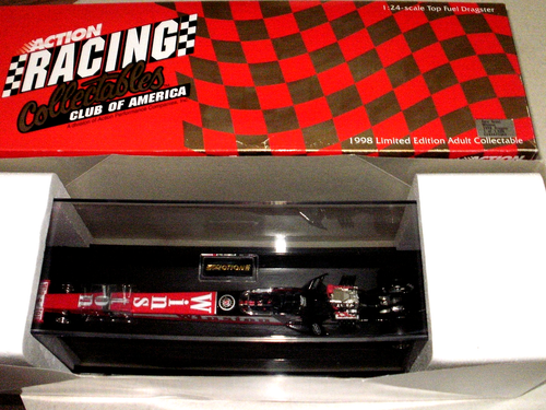 NHRA RCCA 1/24 GARY SCELZI 1998 WINSTON TOP FUEL WITH CASE 1/1,500 - Picture 8 of 8