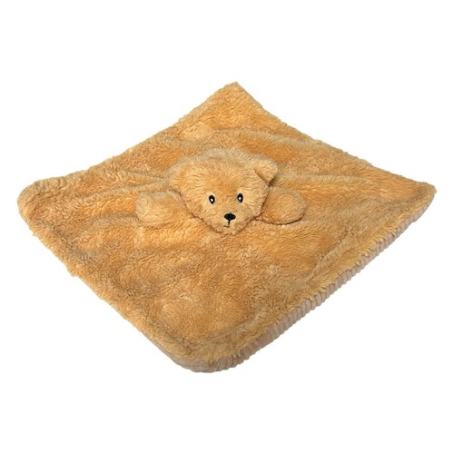 Best Made Toys Lovey Unisex 11" Tan Peluche Velluto a coste Orso Coperta di Sicurezza Comfort - Foto 2 di 18