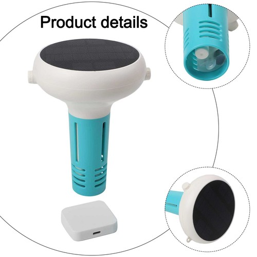 Wireless Smart Pool Water Tester with Real Time Alerts and Solar Charging - Picture 4 of 12