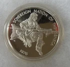 1976 Sovereign Nation of the Seneca Indian Tribe  .999 Silver Proof Round Coin