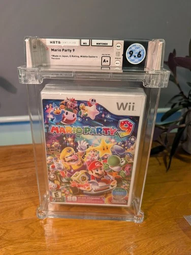 RARE 🔥MARIO PARTY 9 FOR NINTENDO WII WATA 9.6  A+ 🔥NEW & SEALED