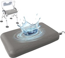 Shower Seat Cushion with Non-Slip Silicone Bottom, Quick Drying Bathtub Pad 