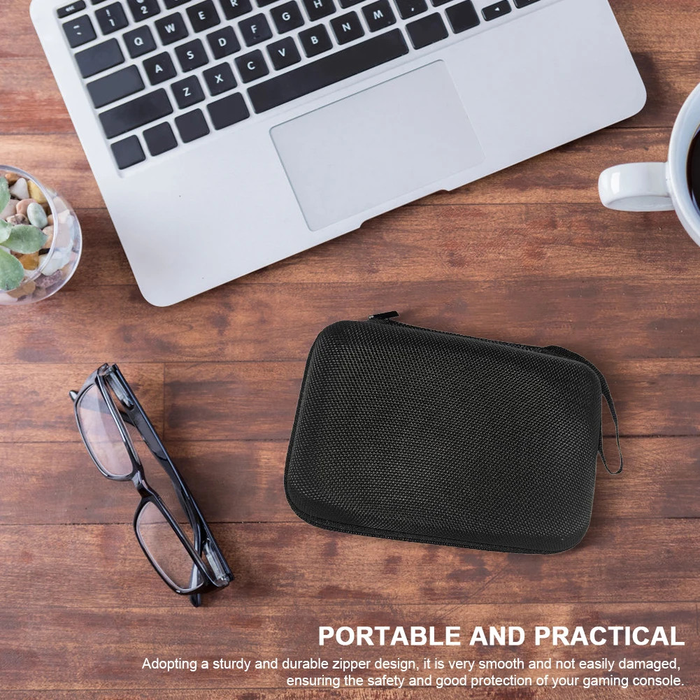 Carrying Case with Mesh Pocket Game Console Storage Bag Impact and Drop Resistan