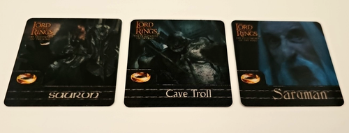 Vintage Herr der Ringe Die Gefährten Action Flipz AF1-AF3 Lenticular - Bild 2 von 13