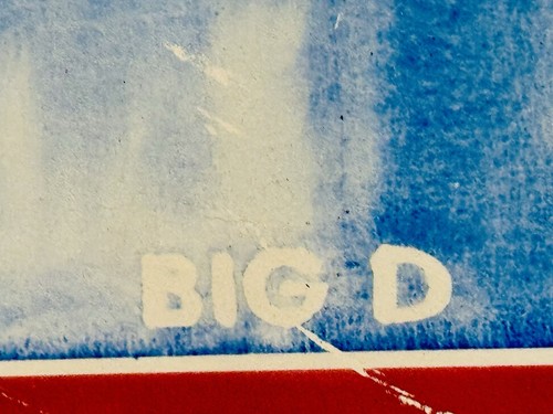 Stampa originale Big D firmata #'d Gary Havard Dallas Texas Horses Skyline City Art - Foto 4 di 10