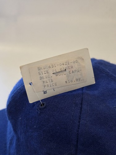 Cappello berretto starter snapback New York Mets lana vintage fondo di magazzino (bottone mancante) - Foto 6 di 13