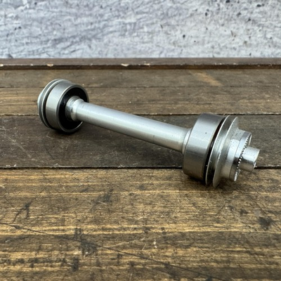 #ad #ad Bicycle Bike Front Hub Axle Sealed Bearing 100mm X 10mm QR Silver Parts Repari $24.99