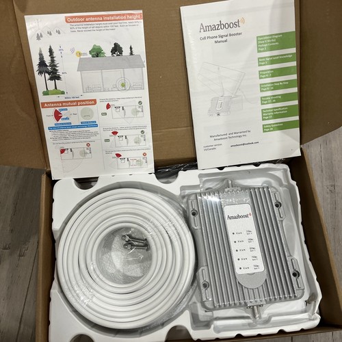 Amplificateur de téléphone portable Amazboost A1 pour la maison - Boostez votre signal et restez connecté !