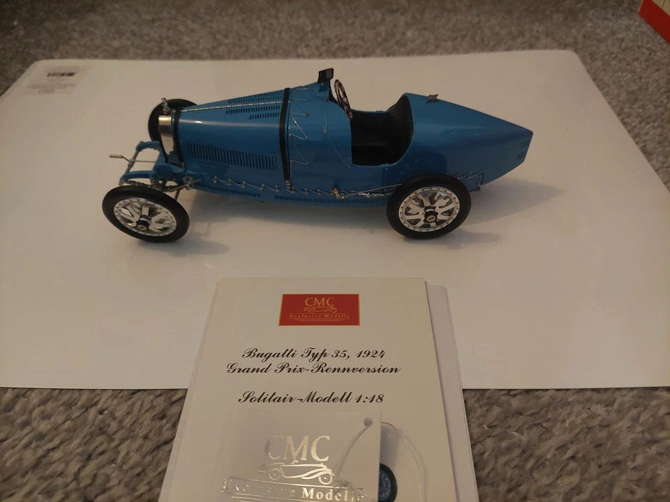 1/18 CMC BUGATTI TIPO 35 GRAN PREMIO 1924 Foto 2 de 4