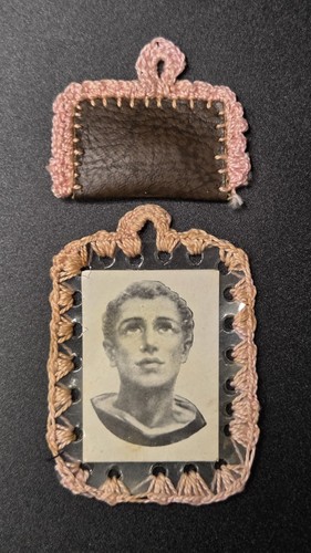 Relicario católico vintage relicario religioso de San Martín de Porres - Imagen 2 de 9