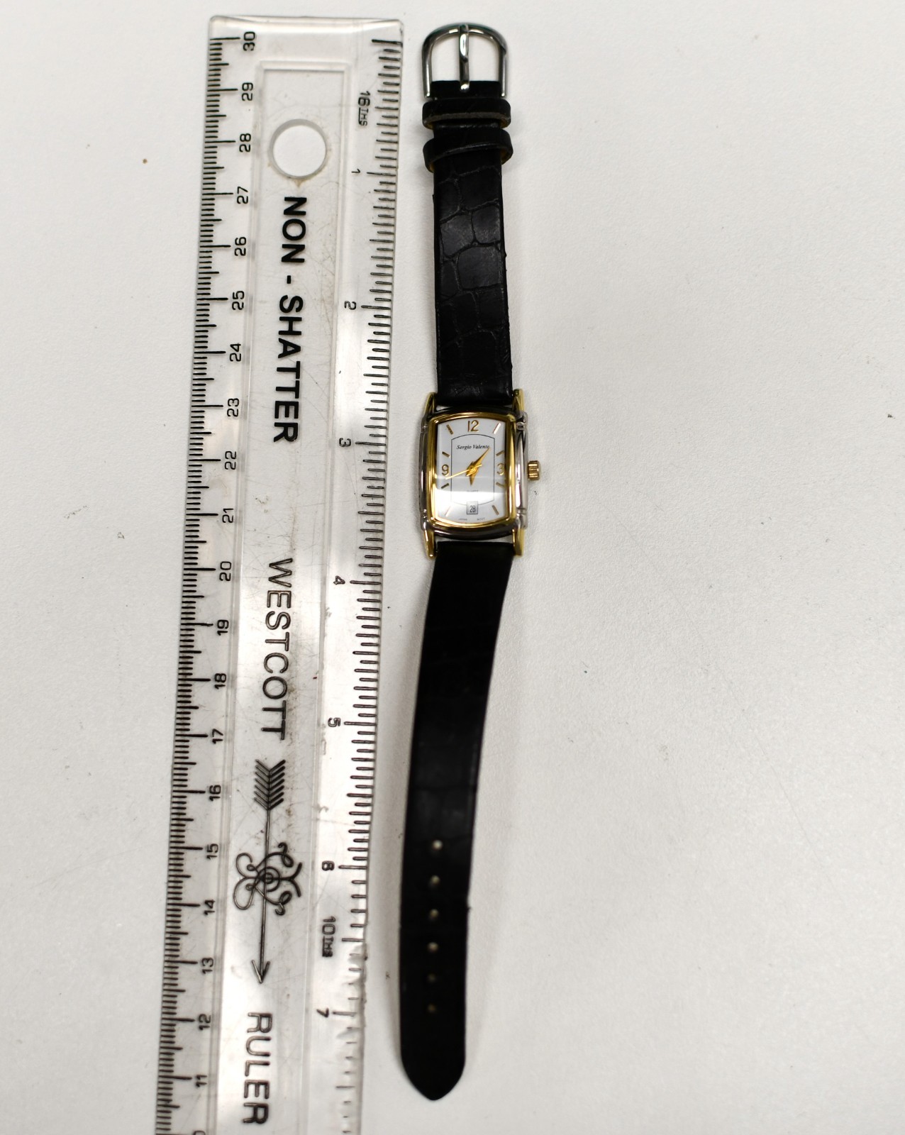 Sergio Valente Quartz Watch Rectangular Two-Tone … - image 8