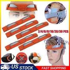 2/4/6/8/10Pcs Safety Helmet Sweatband Cotton Hard Hat Liner Accessories Washable
