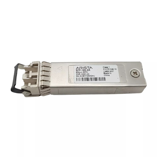 Arista SFP-10G-SR 10Gbps MMF SR LC SFP+ 300m 850nm Mini GBIC - Bild 1 von 3